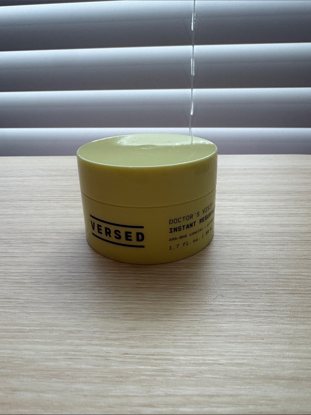 Versed Instant Resurfacer Exfoliating Face Mask — Yellow